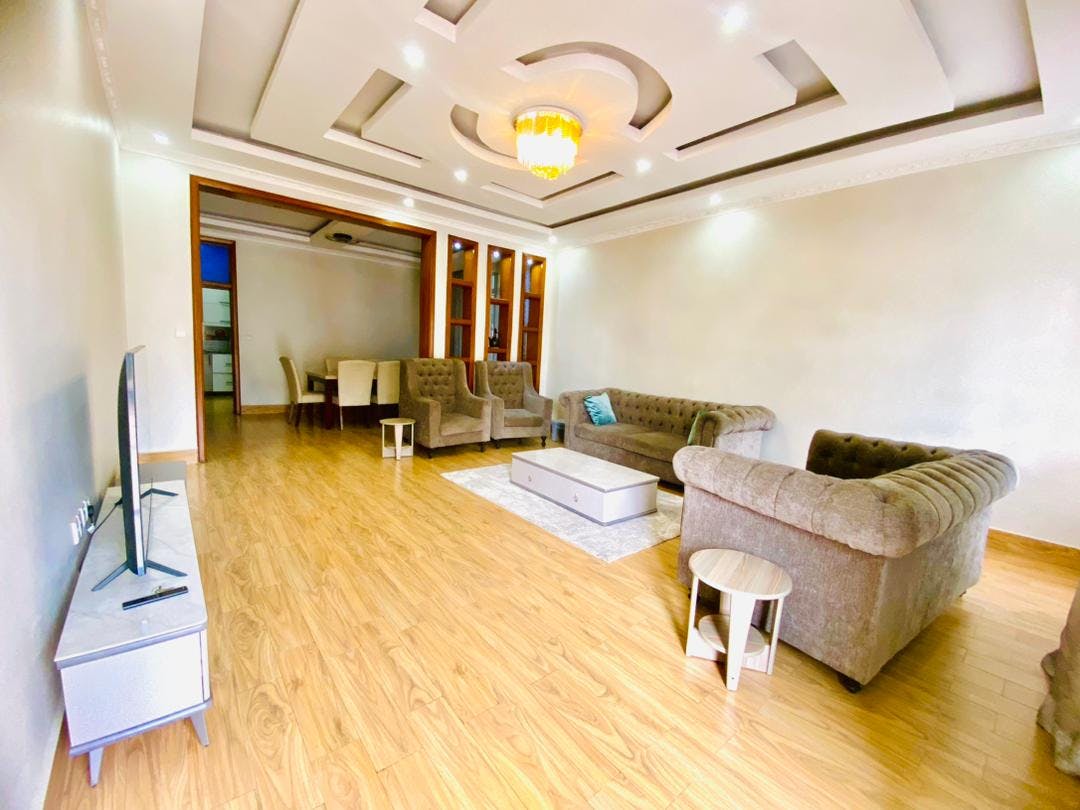 Real estate agents in Kigali, Rwanda-Gacuriro beautiful fully furnished house for rent in a great neighborhood